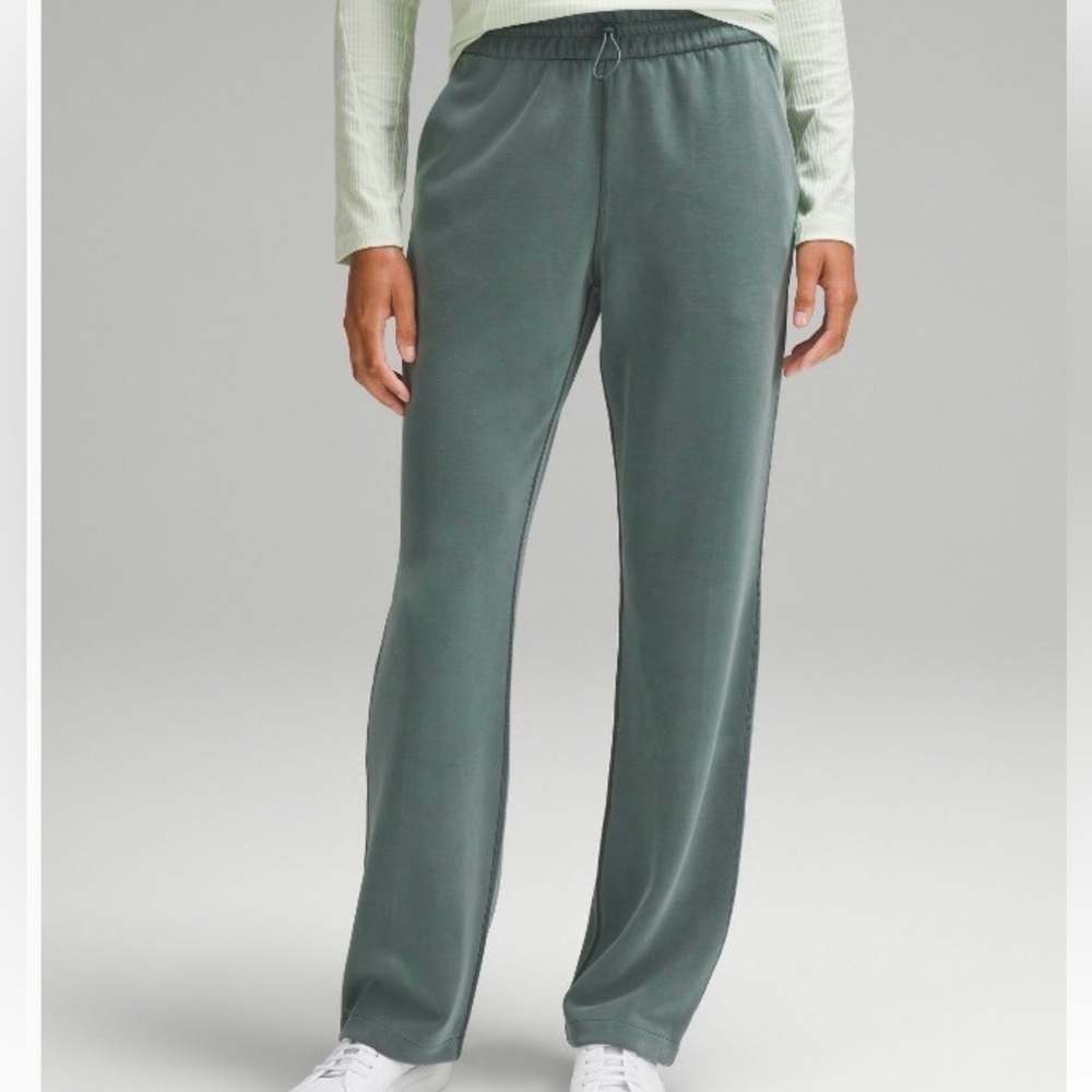 lululemon athletica softstreme high rise pant *SHORT, color: dark forest